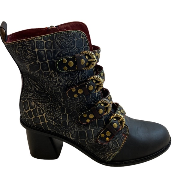 Spring Step Shoes Sale Spring Step Lartiste Black Heel Boots Nwt